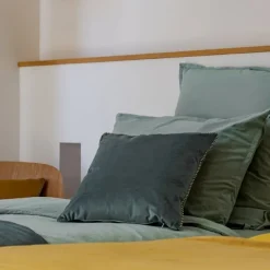 Maison Jean-Vier Taie d'oreiller Vert