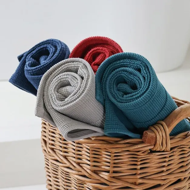 Maison Jean-Vier Tapis de bain Rouge