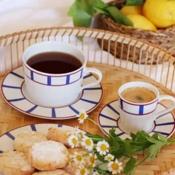 Maison Jean-Vier Tasse à café Blanc