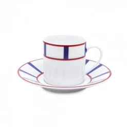 Maison Jean-Vier Tasse à café Blanc