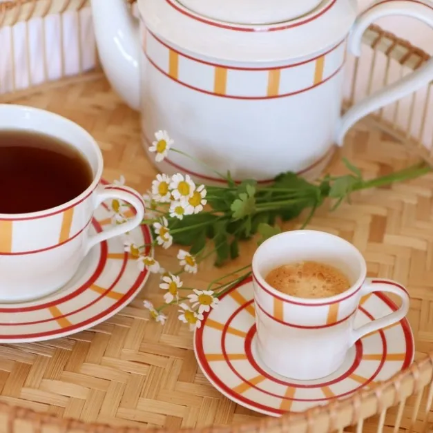 Maison Jean-Vier Tasse à café Jaune