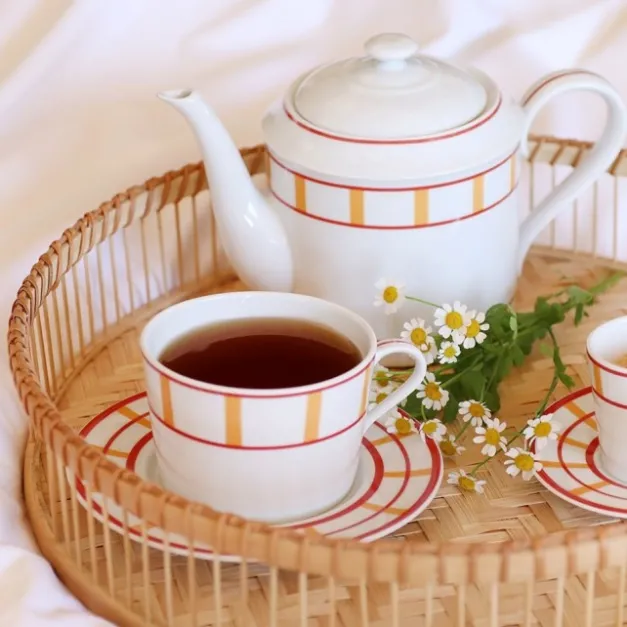 Maison Jean-Vier Tasse à déjeuner Jaune