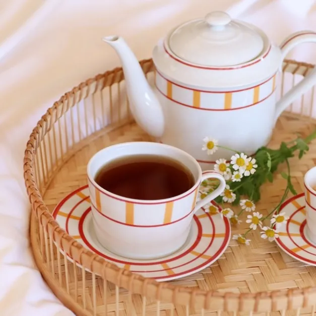 Maison Jean-Vier Tasse à déjeuner Jaune