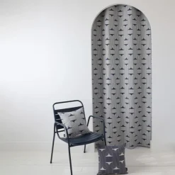 Maison Jean-Vier Tissu Bleu