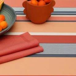 Maison Jean-Vier Tissu enduit Orange