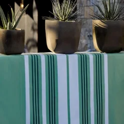 Maison Jean-Vier Tissu enduit Vert