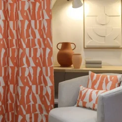 Maison Jean-Vier Tissu Orange