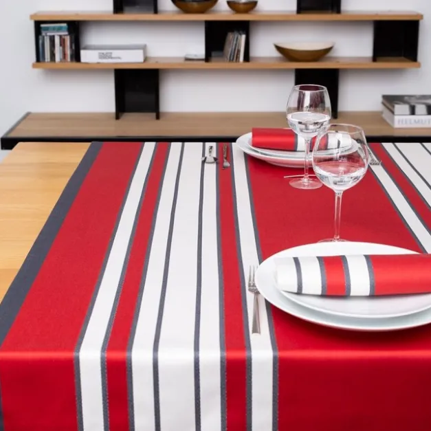 Maison Jean-Vier Tissu Rouge