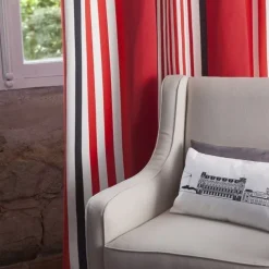 Maison Jean-Vier Tissu Rouge