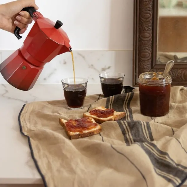 Maison Jean-Vier Torchon de cuisine Beige