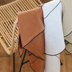 Maison Jean-Vier Torchon de cuisine Blanc