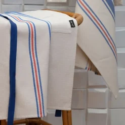 Maison Jean-Vier Torchon de cuisine Bleu