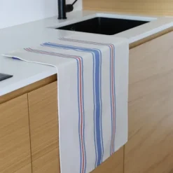 Maison Jean-Vier Torchon de cuisine Bleu