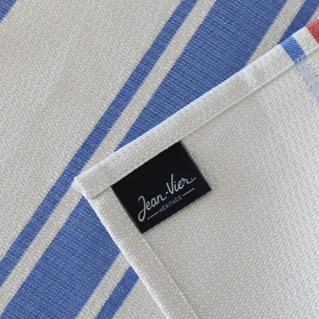 Maison Jean-Vier Torchon de cuisine Bleu