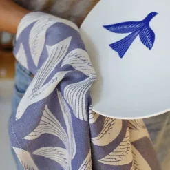 Maison Jean-Vier Torchon de cuisine Bleu