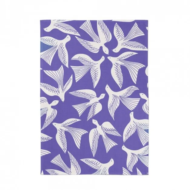 Maison Jean-Vier Torchon de cuisine Bleu