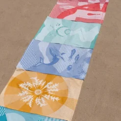 Maison Jean-Vier Torchon de cuisine Rose