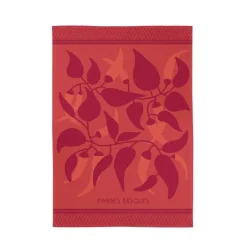 Maison Jean-Vier Torchon de cuisine Rouge