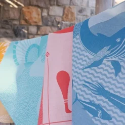 Maison Jean-Vier Torchon de cuisine Rouge