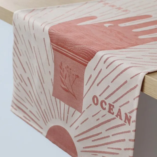 Maison Jean-Vier Torchon de cuisine Rouge