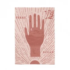 Maison Jean-Vier Torchon de cuisine Rouge