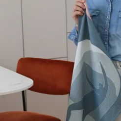 Maison Jean-Vier Torchon de cuisine Vert