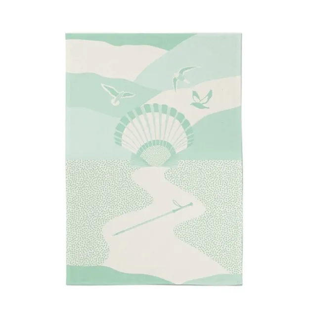 Maison Jean-Vier Torchon de cuisine Vert